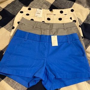 Jcrew lot of Chino shorts size 4-6 women’s